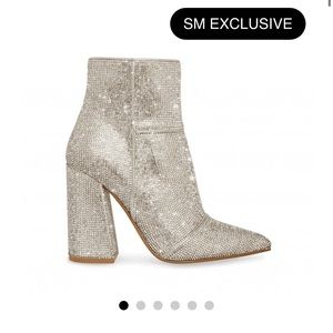 NOLA Rhinestone Boots - Steve Madden